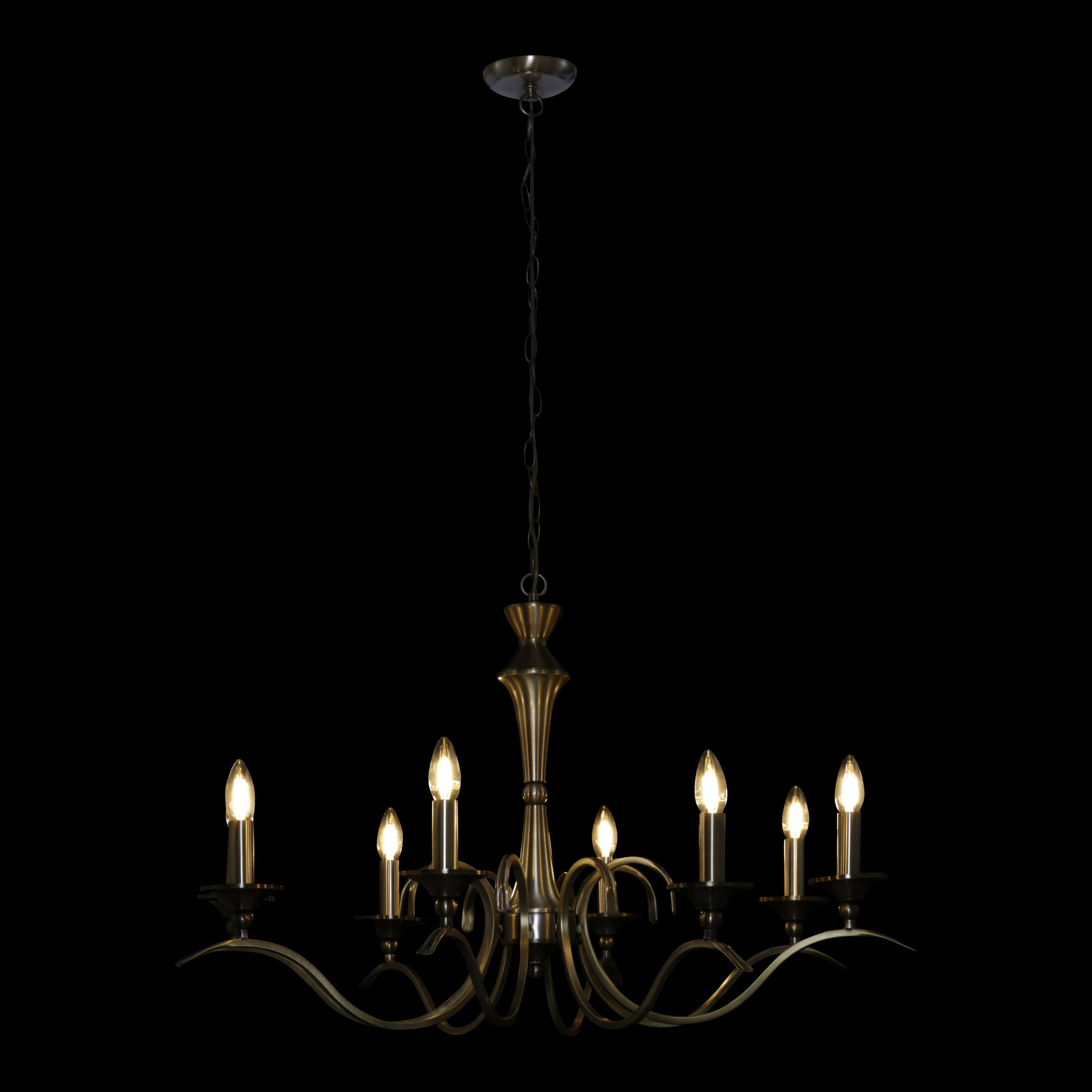 Arness 8 Light Candle Style Chandelier Arness 8 Light Candle Style Chandelier